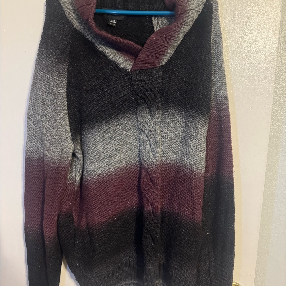 INC International Concepts Dark Knit Sweater